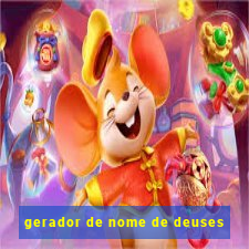 gerador de nome de deuses